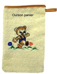 ourson panier