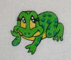motif grenouille
